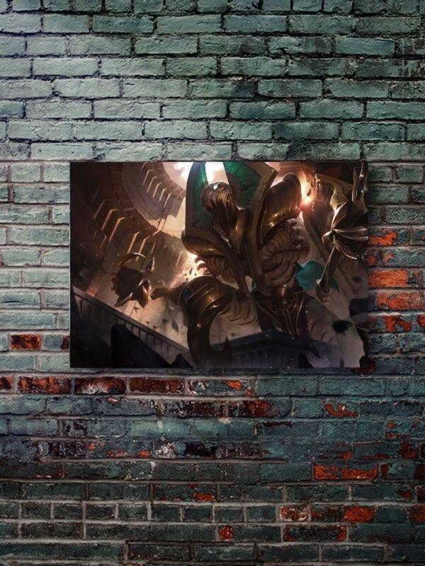 Znc Fiddlesticks - Oyun Posterleri, Özel Tasarım Kağıt Poster - Image 1