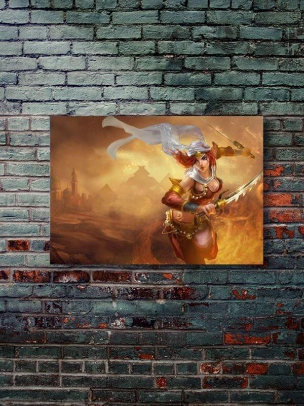 Znc Katarina - Oyun Posterleri, Özel Tasarım Kağıt Poster - Image 1