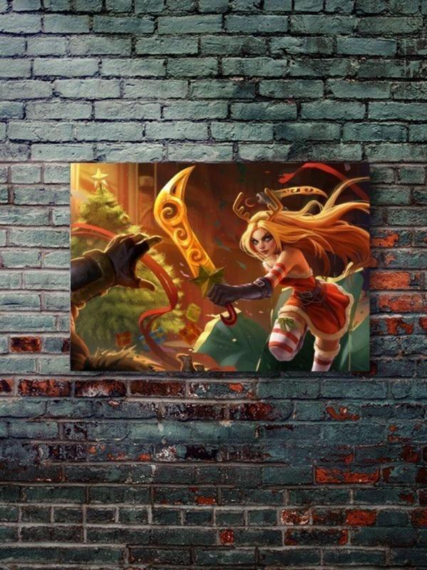 Znc Katarina - Oyun Posterleri, Özel Tasarım Kağıt Poster - Image 1