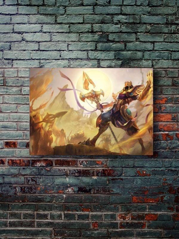 Znc Azir - Gaming Posterleri, Özel Tasarım Kağıt Poster - Image 1