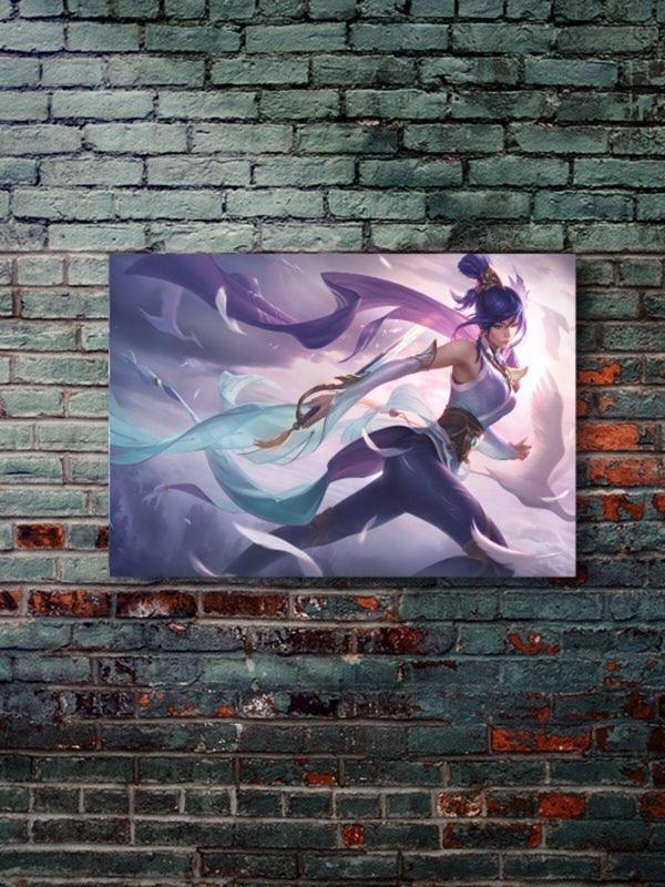 Znc Fiora - Oyun Posterleri, Özel Tasarım Kağıt Poster - Image 1