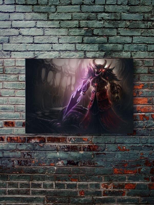 Znc Kassadin - Oyun Posterleri, Özel Tasarım Kağıt Poster - Image 1