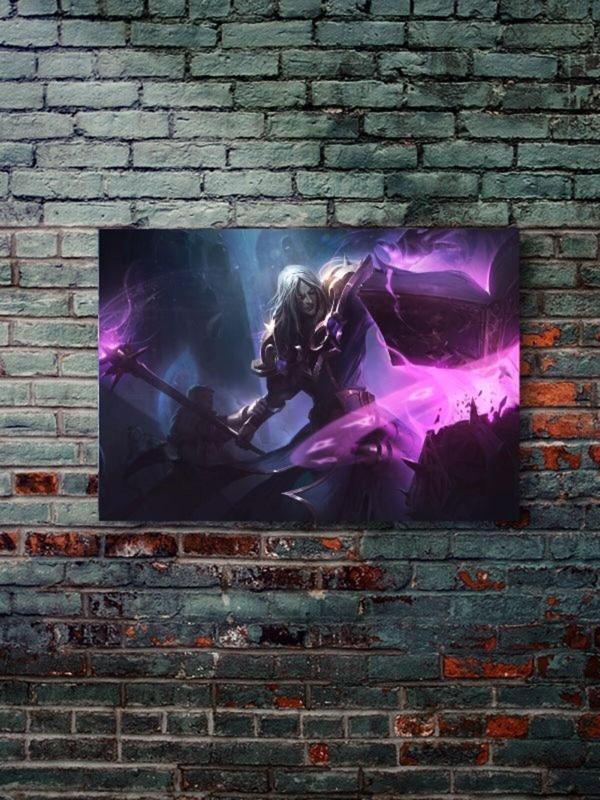 Znc Karthus - Oyun Posterleri, Özel Tasarım Kağıt Poster - Image 1