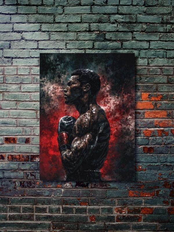 Znc Muhammed Ali Sporcu Posterleri - Boks - Spor Posterleri, Özel Tasarım Kağıt Poster. - Image 1