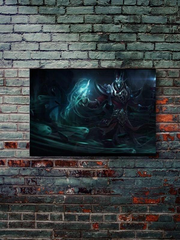 Znc Karthus - Oyun Posterleri, Özel Tasarım Kağıt Poster - Image 1
