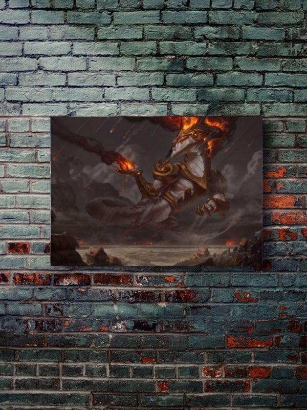 Znc Aurelion Sol - Oyun Posterleri, Özel Tasarım Kağıt Poster - Image 1