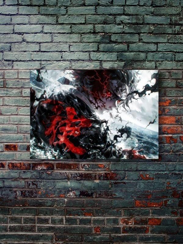 Znc Tanjiro - Demon Slayer - Anime & Manga Posterleri, Özel Tasarım Kağıt Poster - Image 1