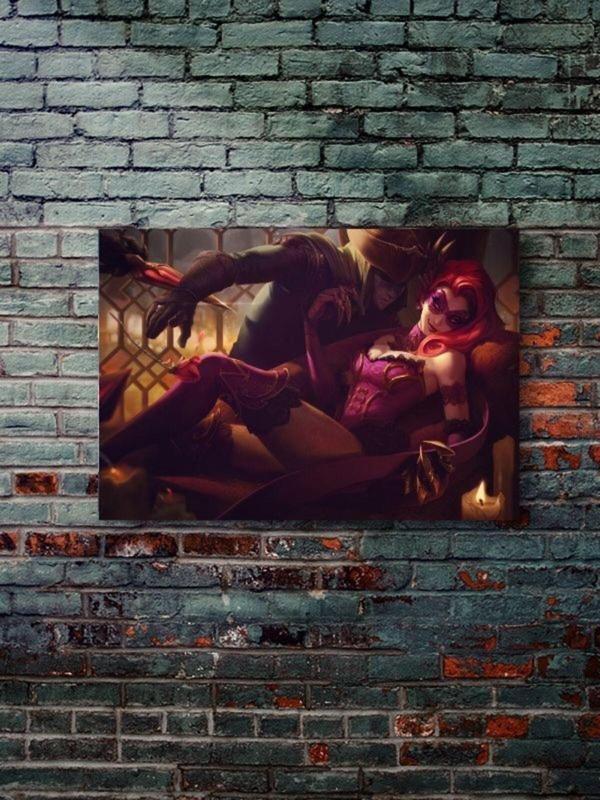 Znc Evelyn - Oyun Posterleri, Özel Tasarım Kağıt Poster - Image 1
