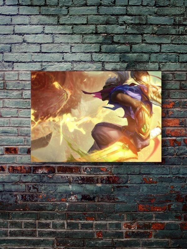 Znc Ekko - Oyun Posterleri, Özel Tasarım Kağıt Poster - Image 1