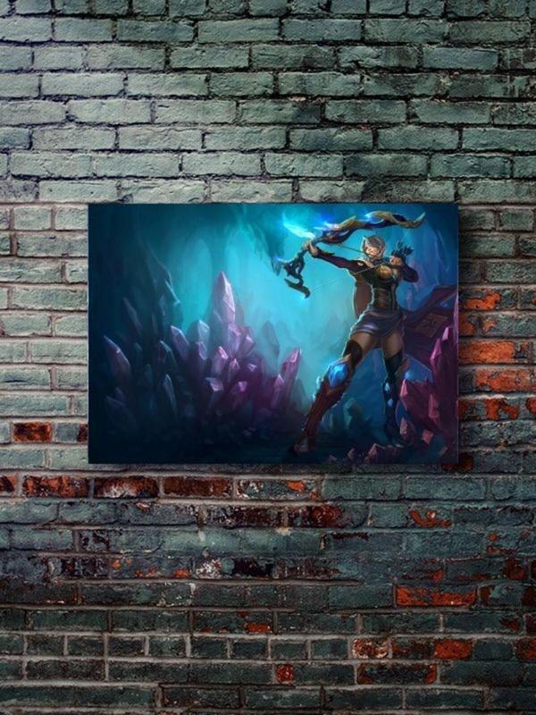 Znc Ashe - Oyun Posterleri, Özel Tasarım Kağıt Poster - Image 1