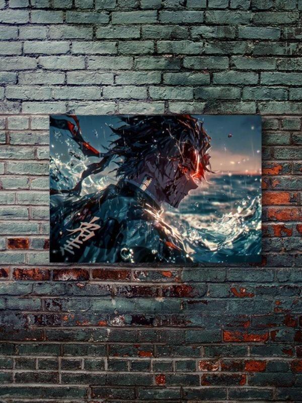 Znc Tanjiro - Demon Slayer - Anime & Manga Posterleri, Özel Tasarım Kağıt Poster - Image 1