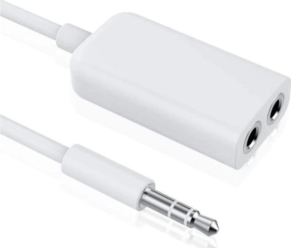 Cep Telefonu Mp3 Mp4Uyumlu Kulaklık Çoklayıcı Splitter Iphone Ipad Samsung Lg Htc Sony Huawei - Image 1