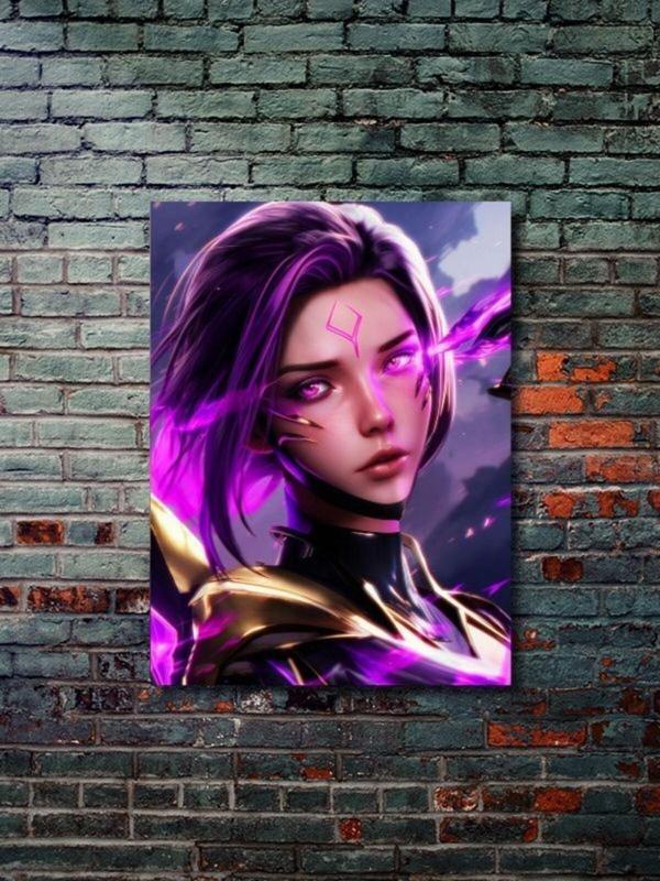 Znc Kaisa - Oyun Posterleri, Özel Tasarım Kağıt Poster - Image 1