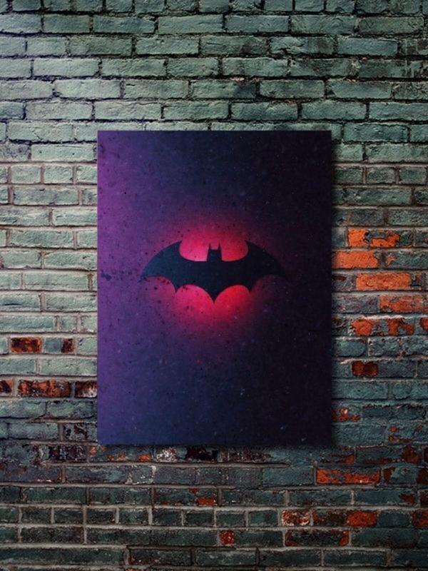 Znc Batman - Ds Comics - Film & Dizi Posterleri, Özel Tasarım Kağıt Poster, Duvar Sanatı - Image 1