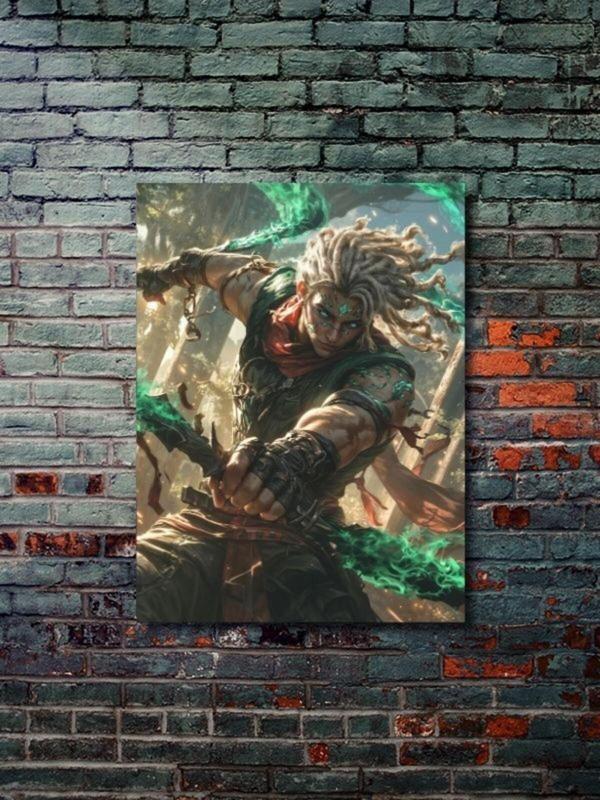 Znc Ekko - Oyun Posterleri, Özel Tasarım Kağıt Poster - Image 1
