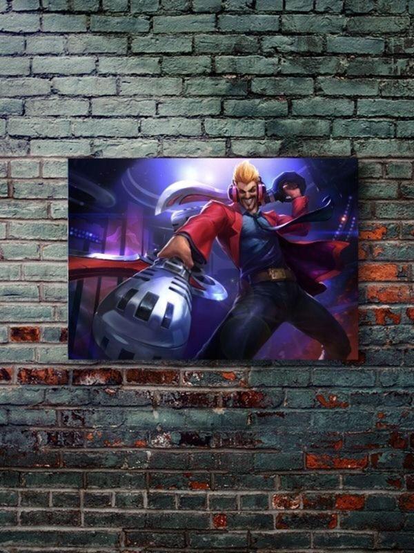 Znc Draven - Oyun Posterleri, Özel Tasarım Kağıt Poster - Image 1