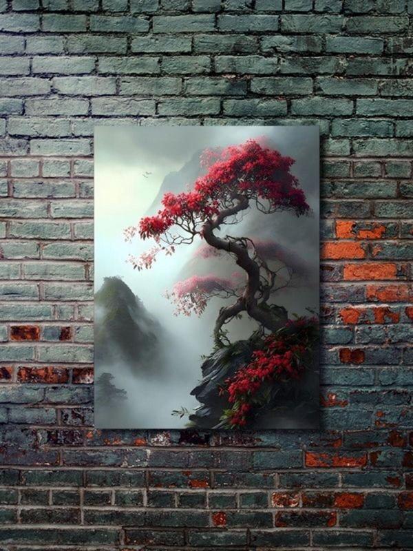 Znc Manzara, Doğa Temalı Poster, Özel Tasarım Kağıt Poster, Duvar Sanatı - Image 1