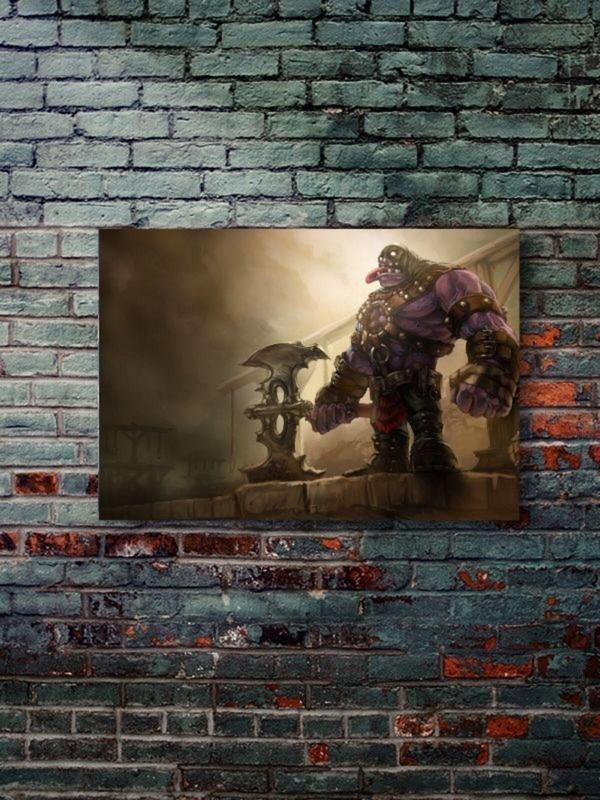 Znc Dr. Mundo - Oyun Posterleri, Özel Tasarım Kağıt Poster - Image 1