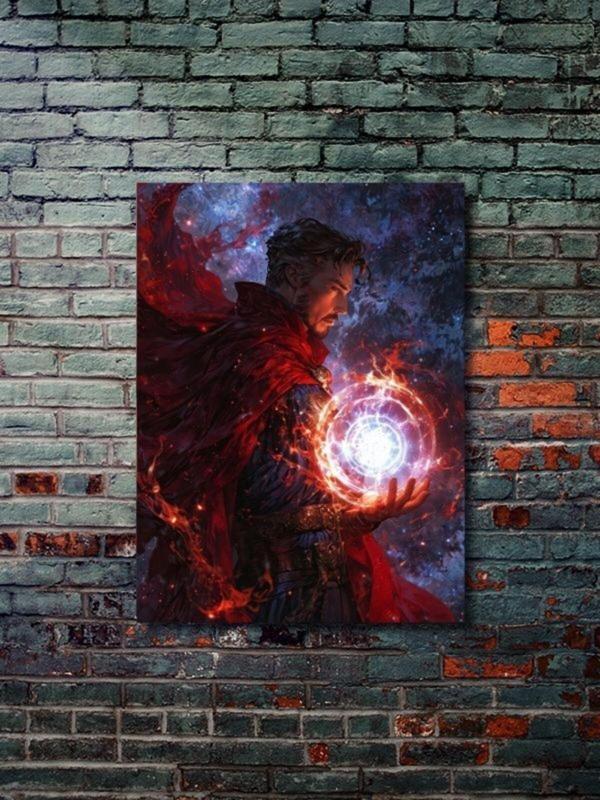 Znc Doctor Strange - Marvel - Dizi, Film Ve Karakter Özel Tasarım Poster Serisi, Eşsiz Tasarım, - Image 1