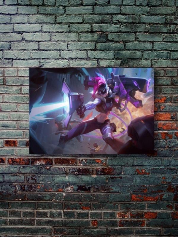 Znc Jinx - Oyun Posterleri, Özel Tasarım Kağıt Poster - Image 1
