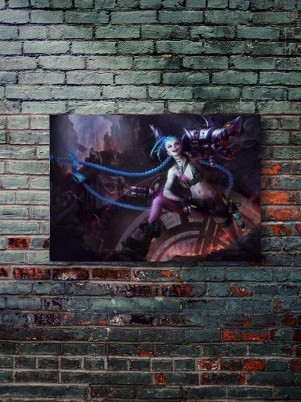 Znc Jinx - Oyun Posterleri, Özel Tasarım Kağıt Poster - Image 1