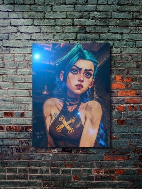 Znc Jinx - Oyun Posterleri, Özel Tasarım Kağıt Poster - Image 1