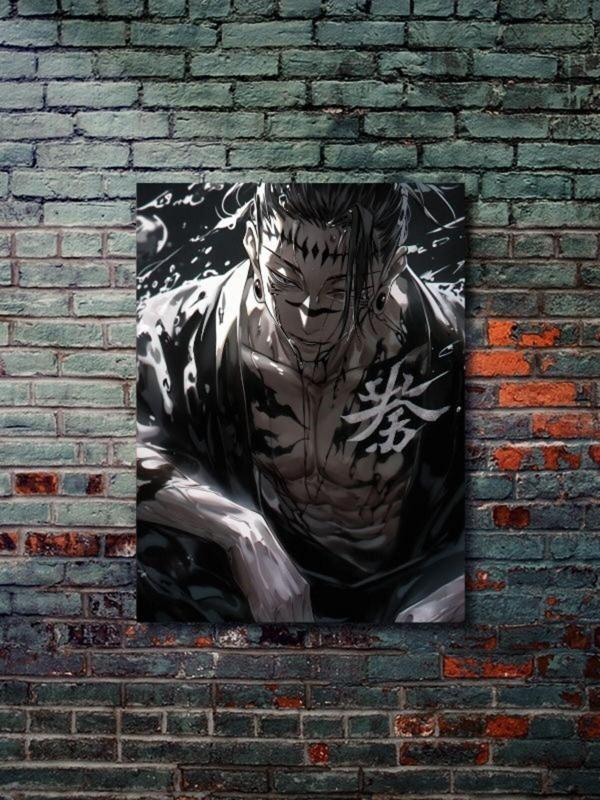 Znc Suguru Geto - Jujutsu Kaisen, Anime - Manga Serisi, Özel Tasarım Kağıt Poster, Duvar Sanatı - Image 1