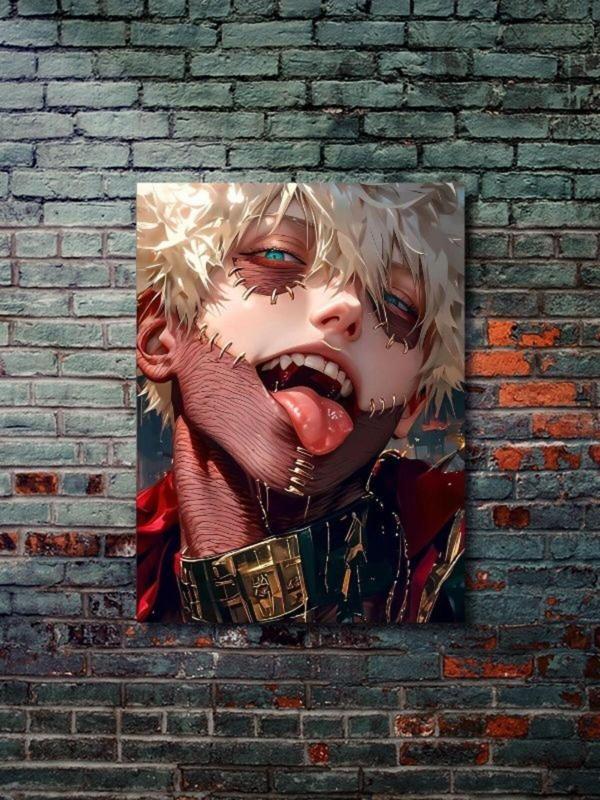 Znc Shoto Todoroki - My Hero Academia - Anime & Manga Posterleri, Özel Tasarım Kağıt Poster - Image 1
