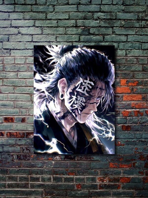 Znc Suguru Geto - Jujutsu Kaisen, Anime - Manga Serisi, Özel Tasarım Kağıt Poster, Duvar Sanatı - Image 1