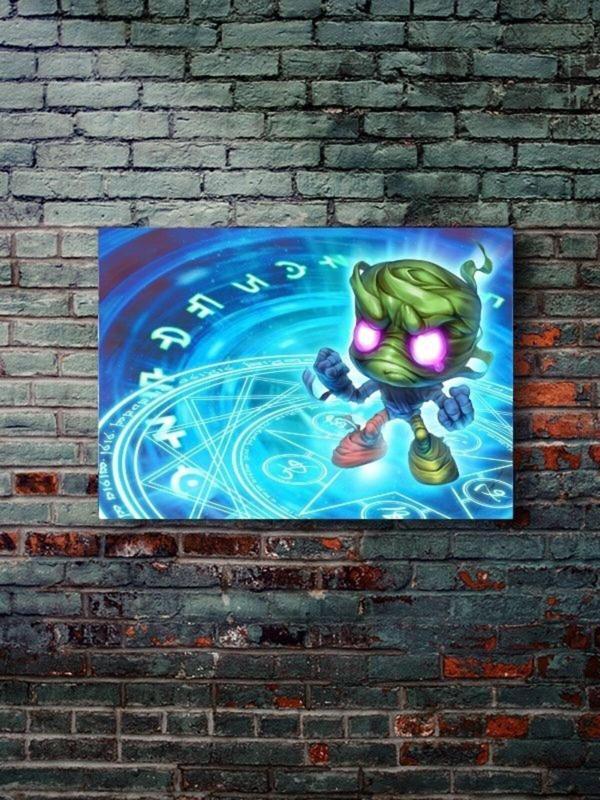 Znc Amumu - Oyun Posterleri, Özel Tasarım Kağıt Poster - Image 1