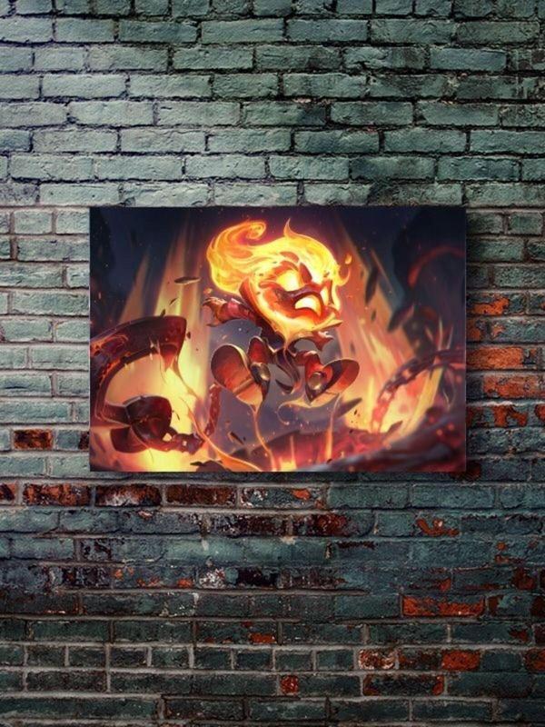 Znc Amumu - Oyun Posterleri, Özel Tasarım Kağıt Poster - Image 1