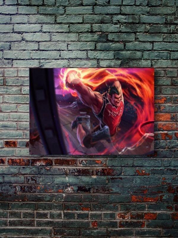 Znc Darius - Oyun Posterleri, Özel Tasarım Kağıt Poster - Image 1