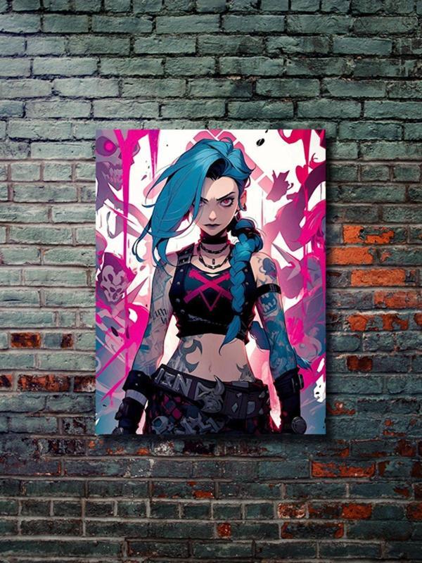 Znc Jinx - Oyun Posterleri, Özel Tasarım Kağıt Poster - Image 1