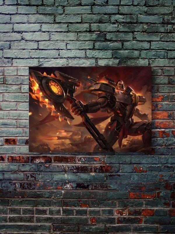 Znc Darius - Oyun Posterleri, Özel Tasarım Kağıt Poster - Image 1