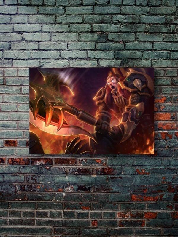 Znc Darius - Oyun Posterleri, Özel Tasarım Kağıt Poster - Image 1