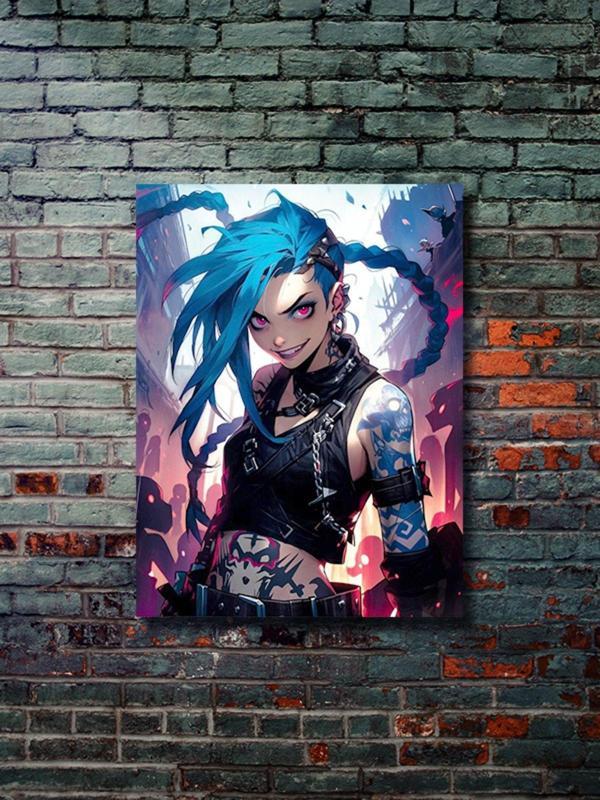 Znc Jinx - Oyun Posterleri, Özel Tasarım Kağıt Poster - Image 1
