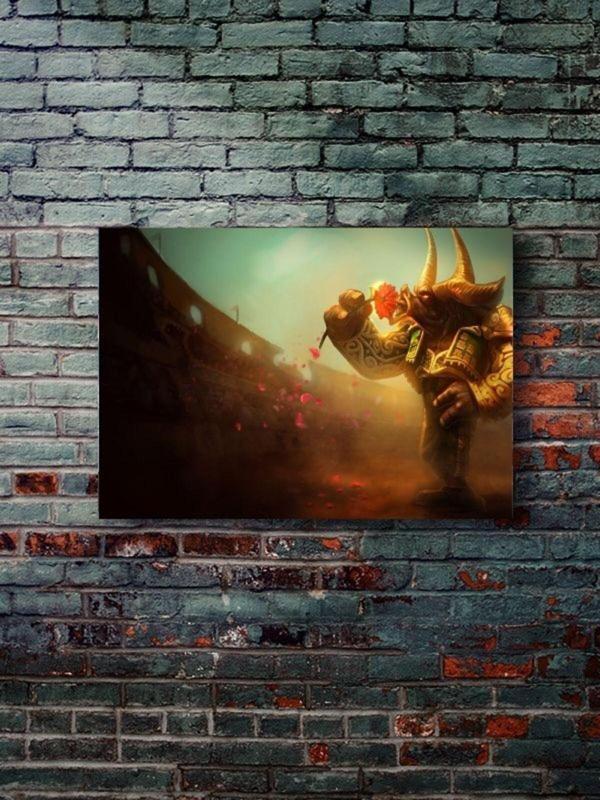 Znc Alistar - Oyun Posterleri, Özel Tasarım Kağıt Poster - Image 1