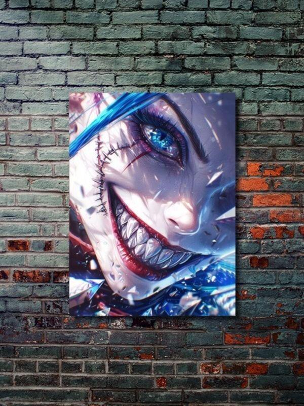 Znc Jinx - Lol - Oyun Posterleri, Özel Tasarım Kağıt Poster - Image 1