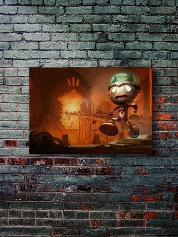 Znc Amumu - Oyun Posterleri, Özel Tasarım Kağıt Poster - Image 1
