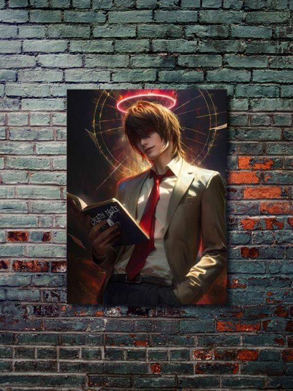 Znc Yagami Light, Death Note, Özel Tasarım Kağıt Poster, Duvar Sanatı - Image 1