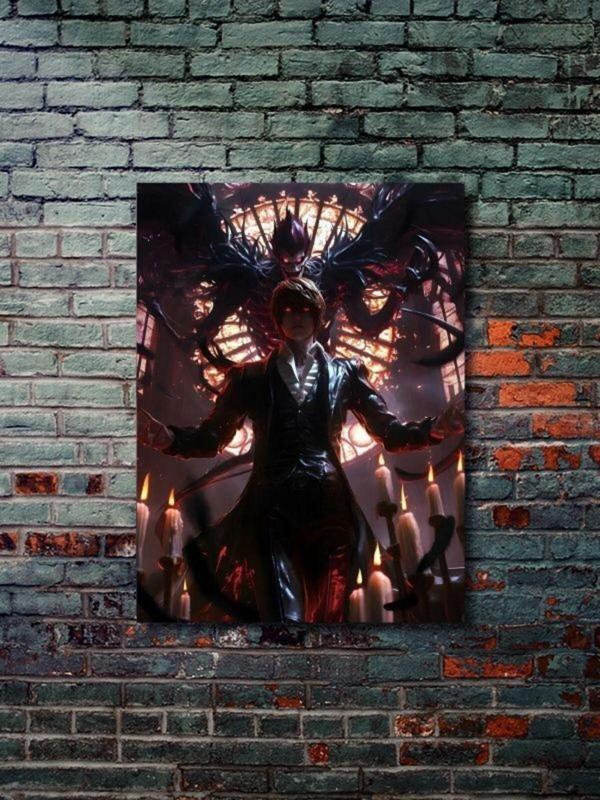 Znc Yagami Light, Death Note, Özel Tasarım Kağıt Poster, Duvar Sanatı - Image 1