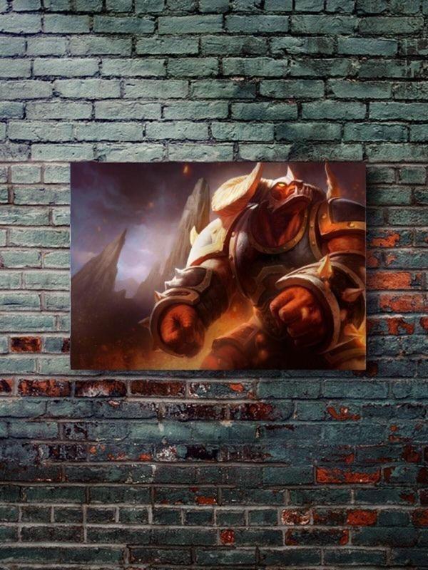 Znc Oyun Posterleri, Özel Tasarım Kağıt Poster - Image 1