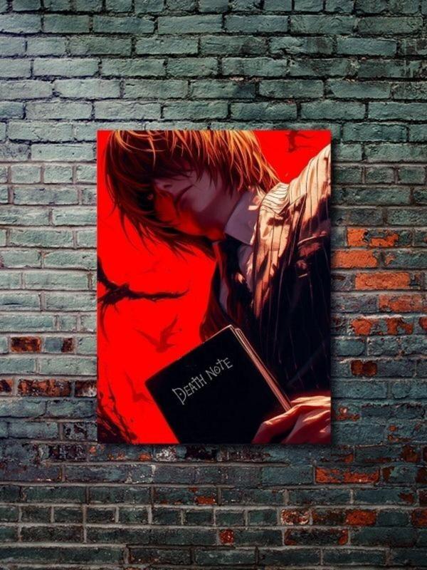 Znc Yagami Light, Death Note, Özel Tasarım Kağıt Poster, Duvar Sanatı - Image 1