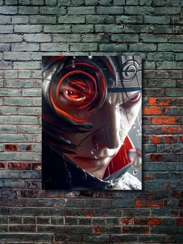 Znc Uchiha Obito - Naruto - Anime & Manga Posterleri, Özel Tasarım Kağıt Poster - Image 1