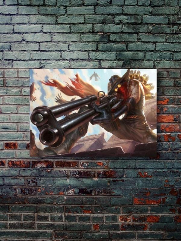 Znc Jhin - Oyun Posterleri, Özel Tasarım Kağıt Poster - Image 1