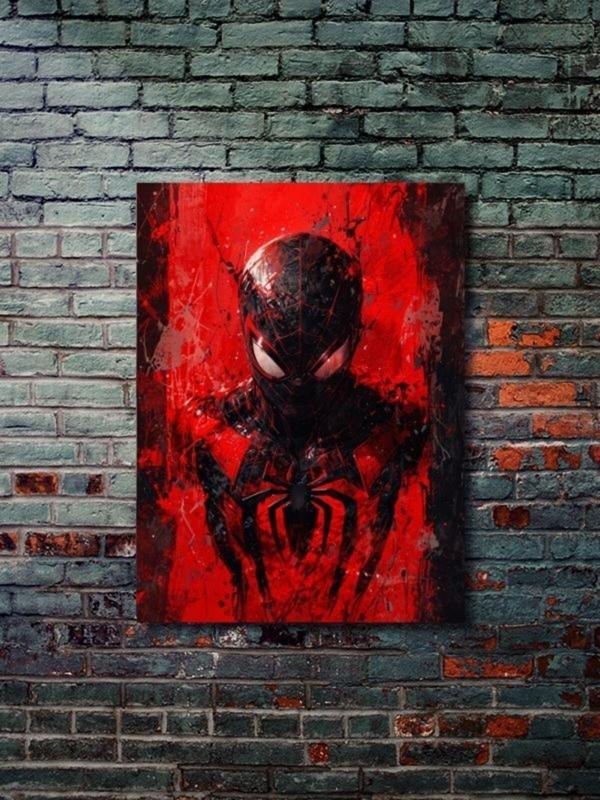 Znc Spiderman - Marvel - Film & Dizi Posterleri, Özel Tasarım Kağıt Poster, Duvar Sanatı - Image 1