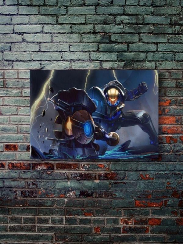 Znc Jayce - Oyun Posterleri, Özel Tasarım Kağıt Poster - Image 1