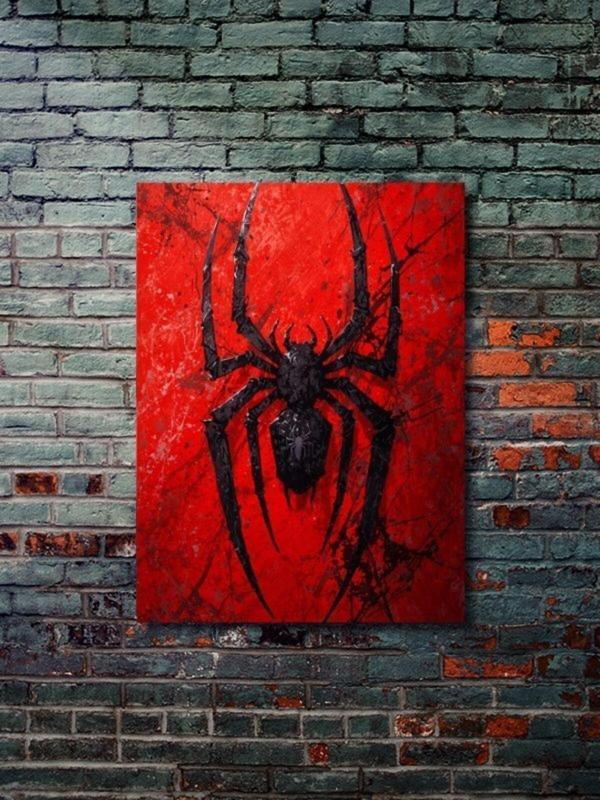 Znc Spiderman - Marvel - Film & Dizi Posterleri, Özel Tasarım Kağıt Poster, Duvar Sanatı - Image 1