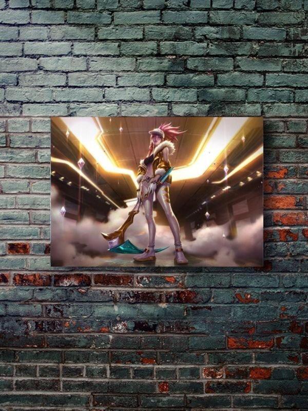Znc Akali - Oyun Posterleri, Özel Tasarım Kağıt Poster - Image 1