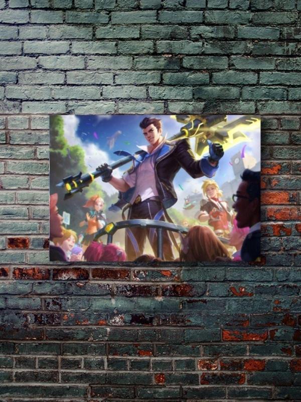 Znc Jayce - Oyun Posterleri, Özel Tasarım Kağıt Poster - Image 1
